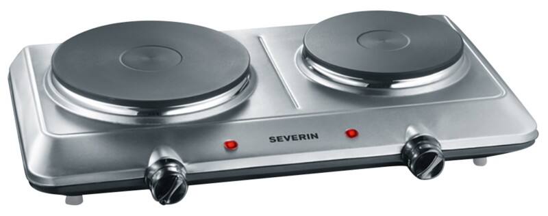Plaque chauffante SEVERIN Acier inoxydable DK 1014 2500 W