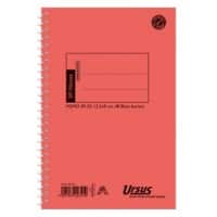 Cahier à spirales Ursus Orange Couverture pressboard Quadrillé 135 x 90 mm 48 feuilles
