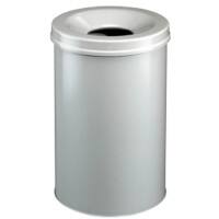 Poubelle DURABLE Métal Gris clair 49,2 cm Ø