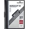 Farde à clip DURABLE Duraclip A4 Noir Polypropylène Dos : 6 mm