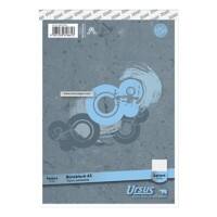 Bloc-notes Ursus Gris A5 Reliure supérieure Couverture en papier Quadrillé 50 feuilles
