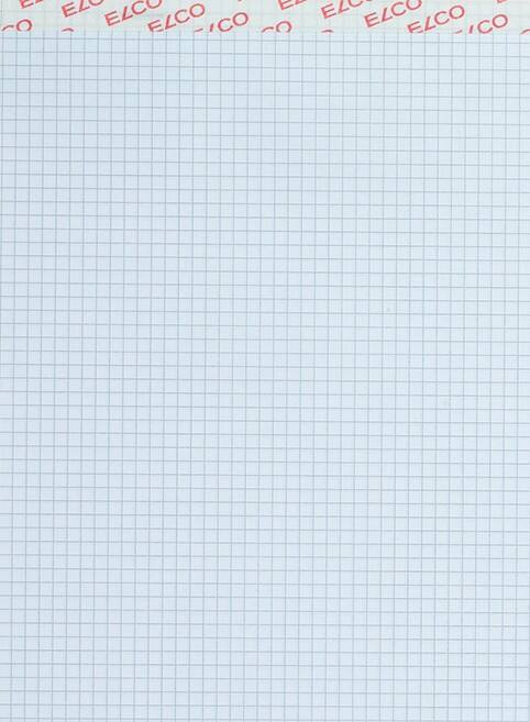 Bloc-notes Elco A5 Quadrillé Collé Blanc Perforé 200 Pages 10 Unités de 100 Feuilles