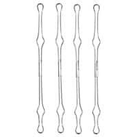 Barres de compression Leitz Argenté Métal 25 Unités