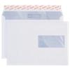 Enveloppes Elco Premium Avec fenêtre C5 229 (l) x 162 (h) mm Bande adhésive Blanc 100 g/m² 500 Unités