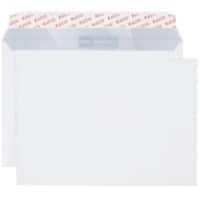 Enveloppes Elco Premium Sans fenêtre C5 229 (l) x 162 (h) mm Bande adhésive Blanc 100 g/m² 500 Unités