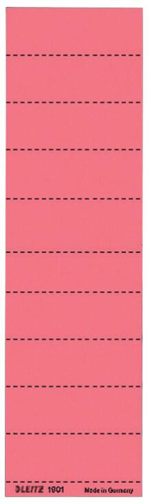 Étiquettes dossiers suspendus Leitz Alpha Carton Rouge 6 x 2,1 cm Alpha 100 Unités