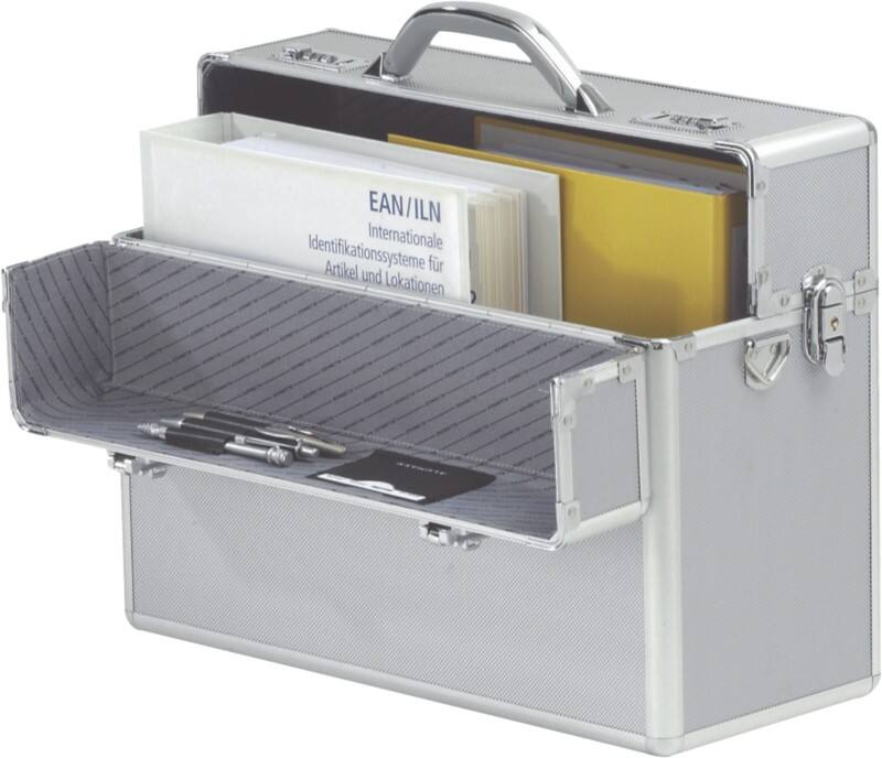 Valise pilote ALUMAXX Alpha Aluminium Argenté 47 x 20 x 36,5 cm