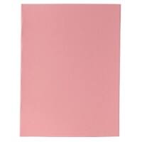 Exacompta Forever Farde à bord décalé A4 Rose Manille Recyclé 100% 170 g/m² 100 Unités