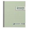 Carnet de commandes autocopiant Exacompta 53104X Bilingue NL/FR Blanc, vert 18 x 21 cm 25 feuilles
