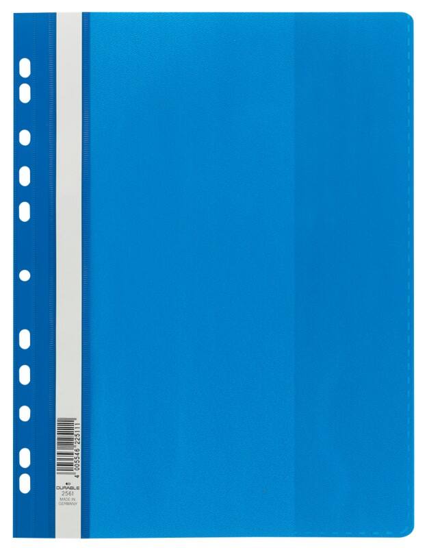 Farde à lamelle DURABLE 2561 A4 Bleu Film rigide