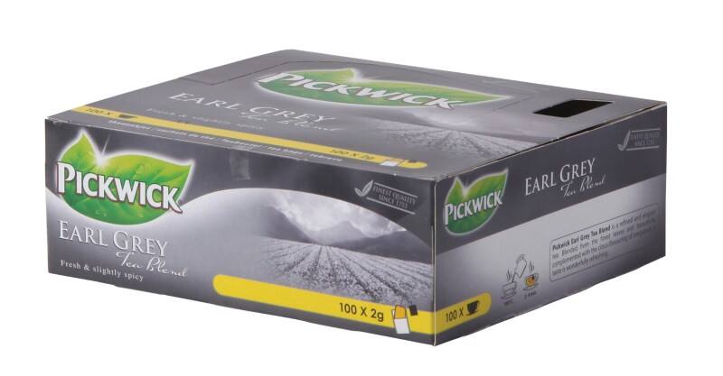 Thé Pickwick Earl Grey Tea Blend 100 Unités