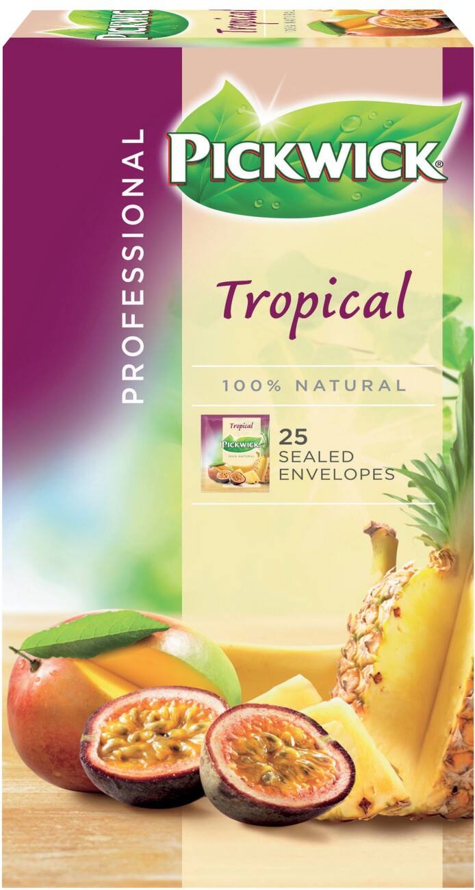 Thé Tropical Pickwick 25 Unités de 1.5 g