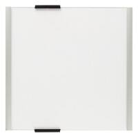 Plaque de porte DURABLE Info Sign Adhésif, à visser Aluminium, Acrylique 14,9 x 14,9 cm