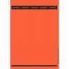 Étiquettes adhésive de dos imprimables PC Leitz 1688 longue pour classeurs à levier Leitz 1050 rouge 39 x 285 mm 125 unités