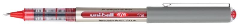 Roller encre gel uni-ball Eye Fine UB-157 Non rétractable Rouge 0,4 mm Moyen Rollerball