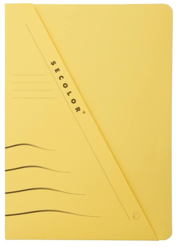 Farde d’insertion Djois Secolor A4 Jaune Carton 22 x 22 x 31 cm