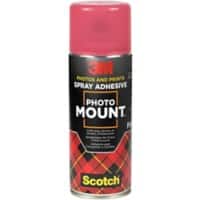 Colle en spray 3M PhotoMount pour Assemblages Photos PH Neutre Transparent Aérosol de 400 ml