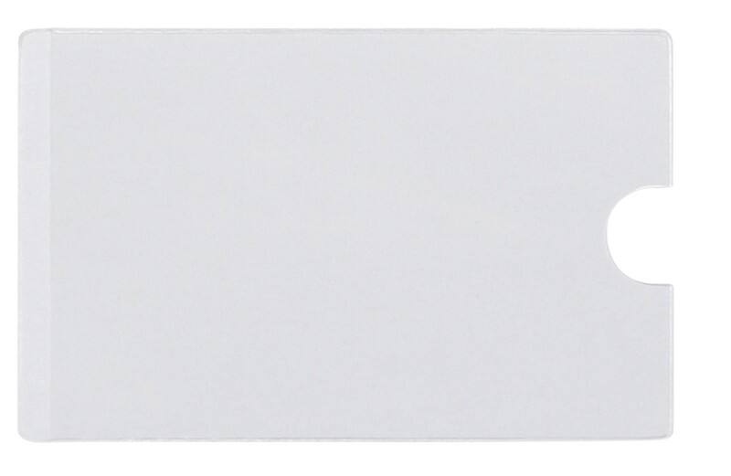 Pochettes pour cartes de visite Djois Transparent Polypropylène 6 x 9,5 cm 100 Unités