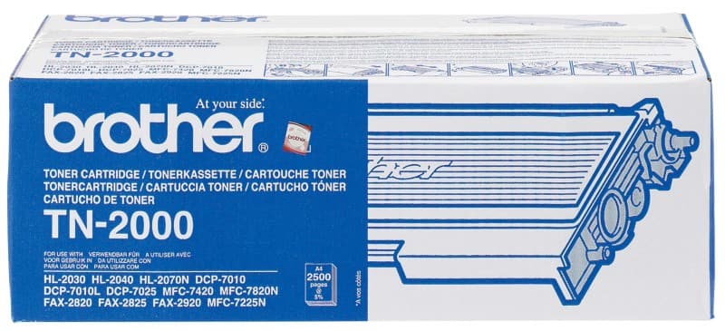 Toner Brother TN-2000 D'origine Noir