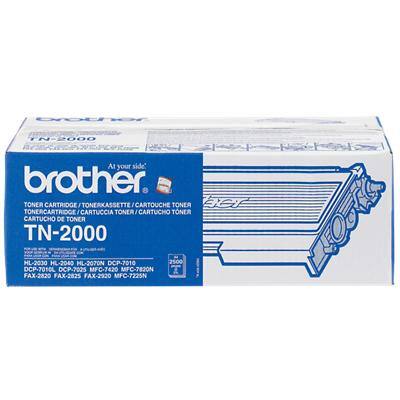Toner Brother TN-2000 D'origine Noir