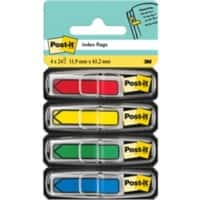 Index flèche Post-it 684-ARR3 Assortiment 11,9 x 43,2 mm 24 x 4 unités