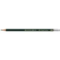 Crayon graphite avec gomme Faber-Castell 9000 HB Noir