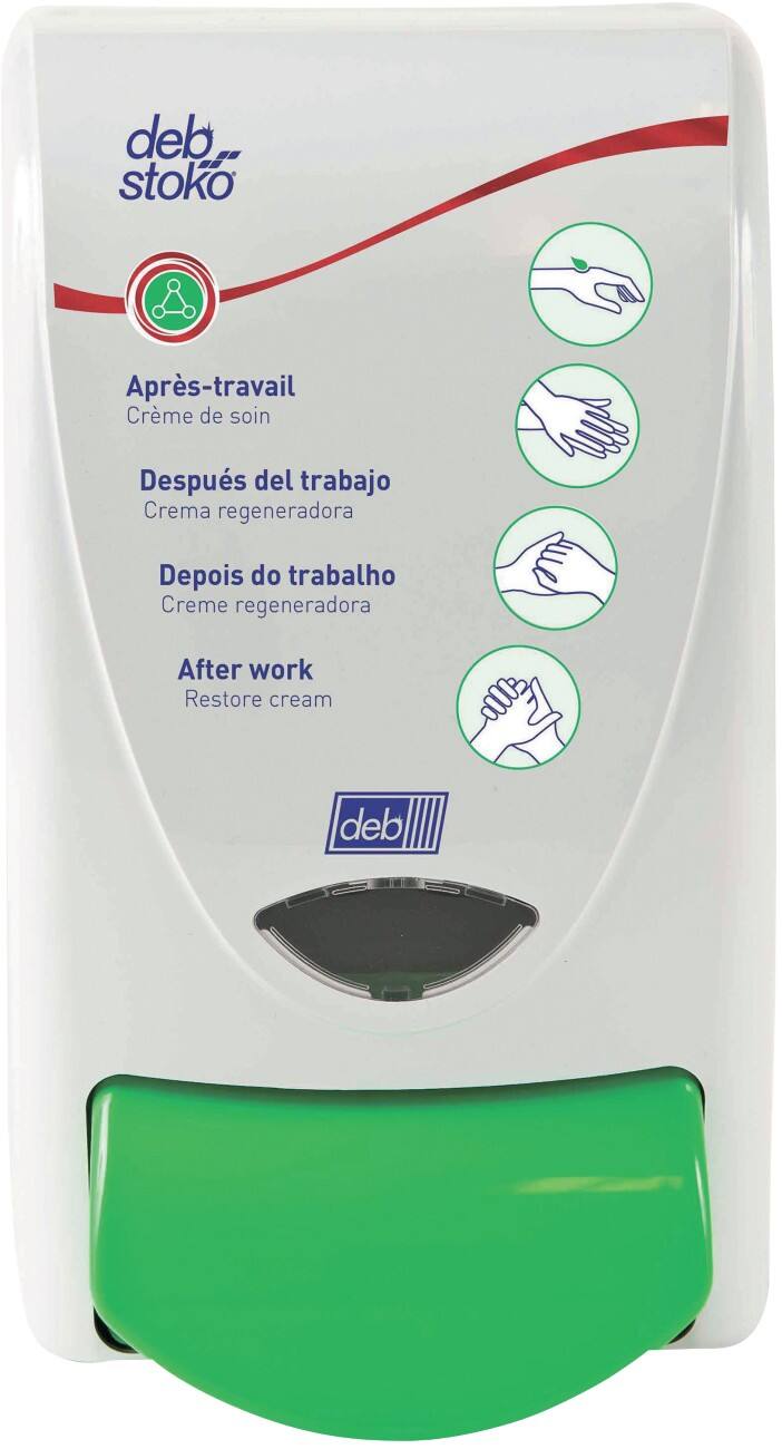 Distributeur de savon Deb RES1LDSMD Vert, Blanc