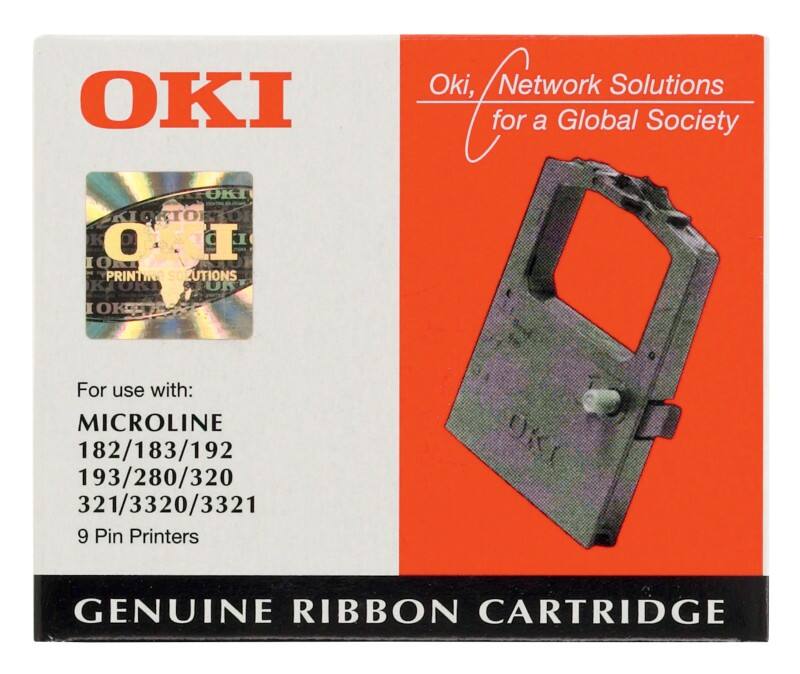 Ruban d'impression D'origine OKI 1595 Noir 9002303