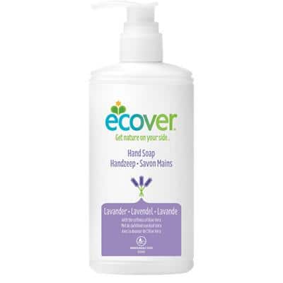 Savon liquide + pompe à savon Ecover Lavande & Aloe Vera 250 ml