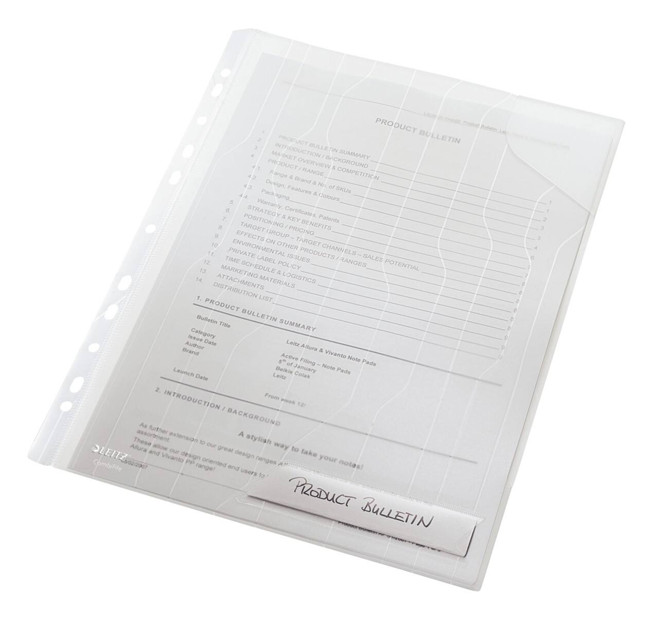 Pochettes combi Leitz 4726 A4 Transparent polypropylène 5 unités