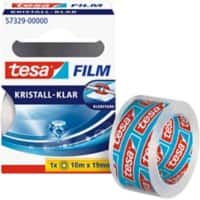 Ruban adhésif tesa tesafilm Kristall-Klar 57329 Transparent 19 mm (l) x 10 m (L) PP (Polypropylène)