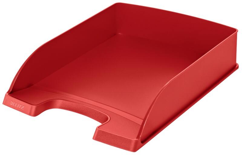 Corbeille à courrier Leitz Plus 5227 A4 Rouge 25,5 x 35,7 x 7 cm