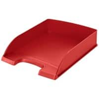 Corbeille à courrier Leitz Plus 5227 A4 Rouge 25,5 x 35,7 x 7 cm