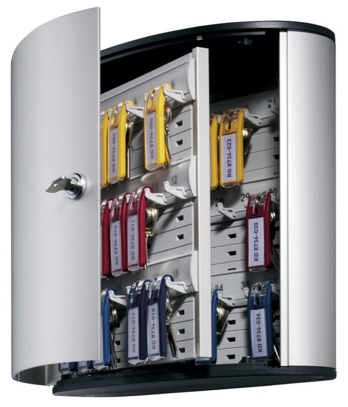 Armoire à clés DURABLE 1952-23 300 x 118 x 280 mm 36 Crochets