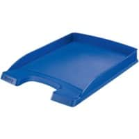 Corbeille à courrier Leitz Plus 5237 Slim A4 Bleu 25,5 x 35,7 x 3,5 cm