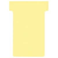 Fiches T Nobo Indice 2 Jaune 6 x 8,5 cm 100 Unités 100 Unités