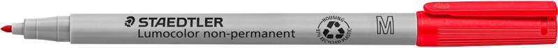 Marqueur OHP/DVD STAEDTLER Lumocolor 315  Moyenne Ogive 1 mm Rouge 10 Unités
