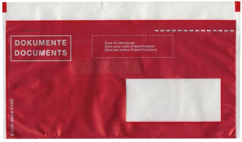 Pochettes pour documents Elco Quick Vitro C5/6 24,5 x 12 cm 250 Unités