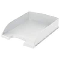 Corbeille à courrier Leitz Plus 5227 A4 Blanc 25,5 x 35,7 x 7 cm