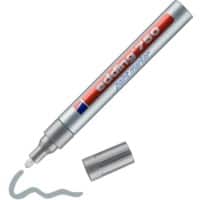 Marqueur peinture edding 750 - Pointe ogive moyenne - Argent