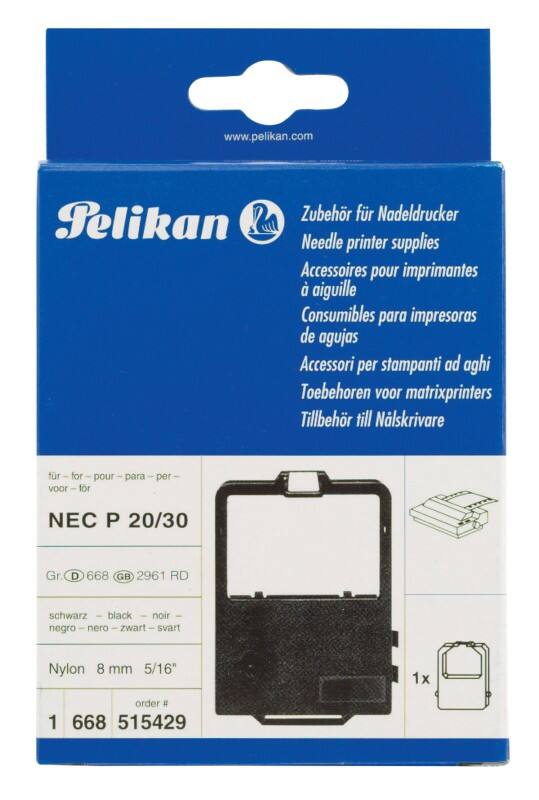 Ruban d'impression Pelikan Noir 1 m 515429