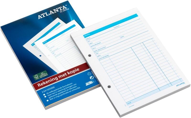 Bloc de factures Djois Atlanta A5 14,8 x 21 cm 2 unités de 50 feuilles