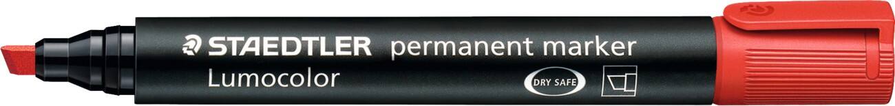 Marqueur STAEDTLER Lumocolor 350 Pointe Ogive Rouge
