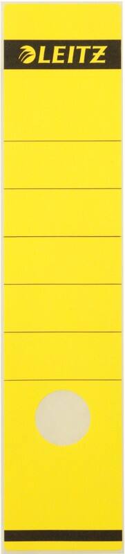 Étiquettes adhésives Leitz A4 61,5 mm Jaune 10 Unités