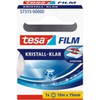 Ruban transparent tesa tesafilm Kristall-Klar 57315 Transparent 15 mm (l) x 10 m (L) PP (Polypropylène)