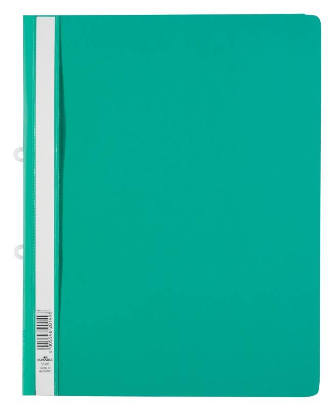 Farde à lamelle DURABLE 2580 A4 extralarge Vert PVC