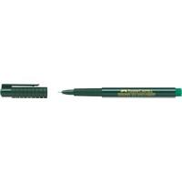 Stylo-feutre Faber-Castell Finepen 0,4 mm Aiguille Vert 1511