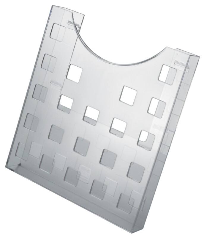 Présentoir A4 helit Montage mural H6102502 24,1 x 3,7 x 26,4 cm