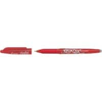 Stylo roller Pilot FriXion Ball Non rétractable Rouge 0.35 mm Moyenne Conique  Rechargeable 50% Recyclé