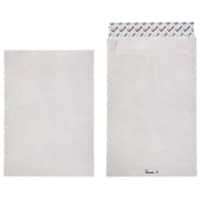 Enveloppes Tyvek Sans fenêtre B4 250 (l) x 353 (h) mm Bande adhésive Blanc 70 g/m² 100 Unités